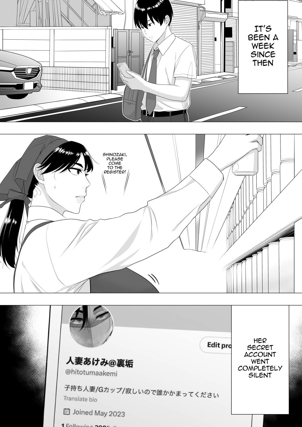 Hentai Manga Comic-Gutsy Mom ~Until The Energetic Mother Falls To My Giant Dick~-Read-39